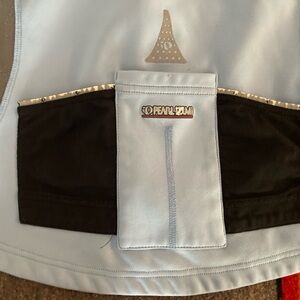 Pearl Izumi Light Blue and Black Vest Ladies